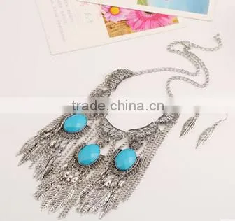Wholesale Cheap Fashion Gold Plated Necklace and Earring Set Made in China photo-5
