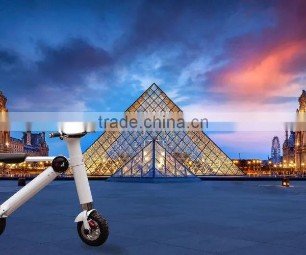 2016 New Folding 3 Wheel Electric Scooter With Lithium Battery 3 Hours Charging Time