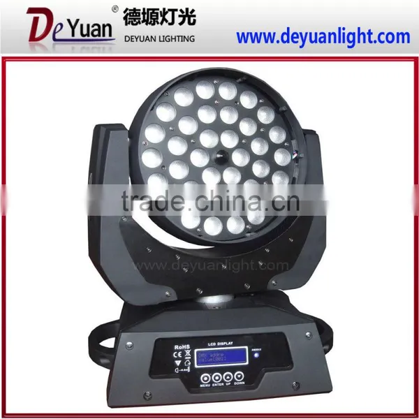 Led Zoom Moving Head Light Price 36pcs 10w Rgbwa 5in1 Dj Light photo-2