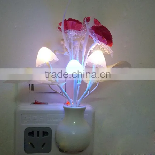 Flower Night Light Lamp,LED Color Light ,wall Lamp,electricity Saving Lamp photo-3