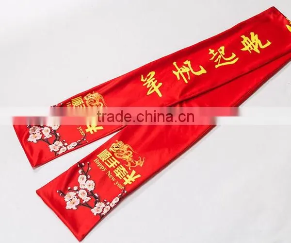 Hot Sale Sublimation 100% Polyester Printed Knitted Football Fan Scarf photo-4