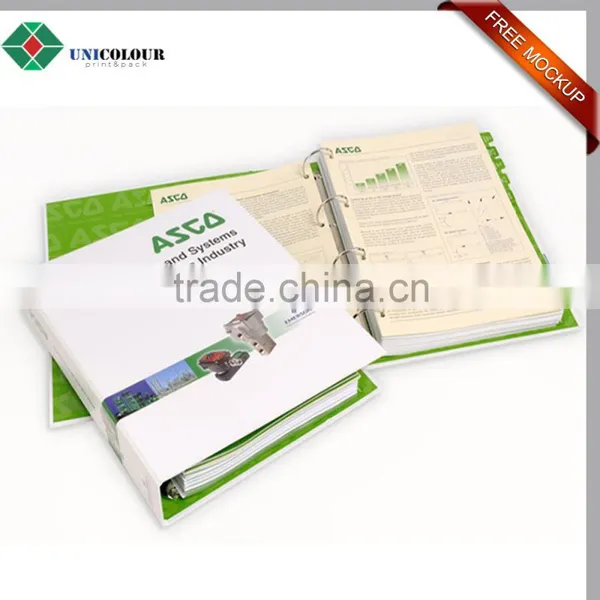 Custom Luxury Print Binder and Pages With D-Ring photo-2