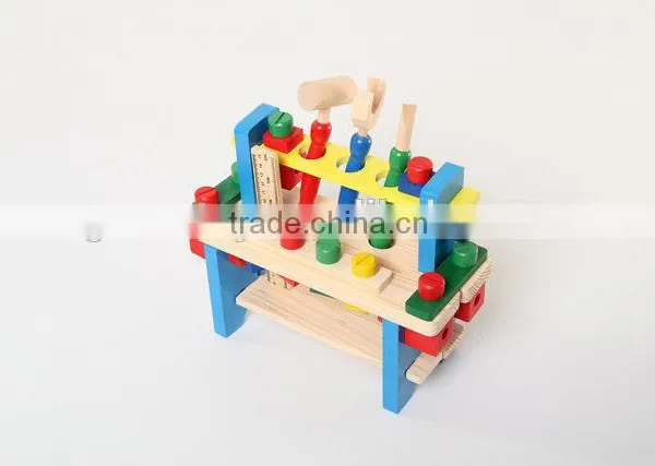 Wooden Workbench Toy for Children