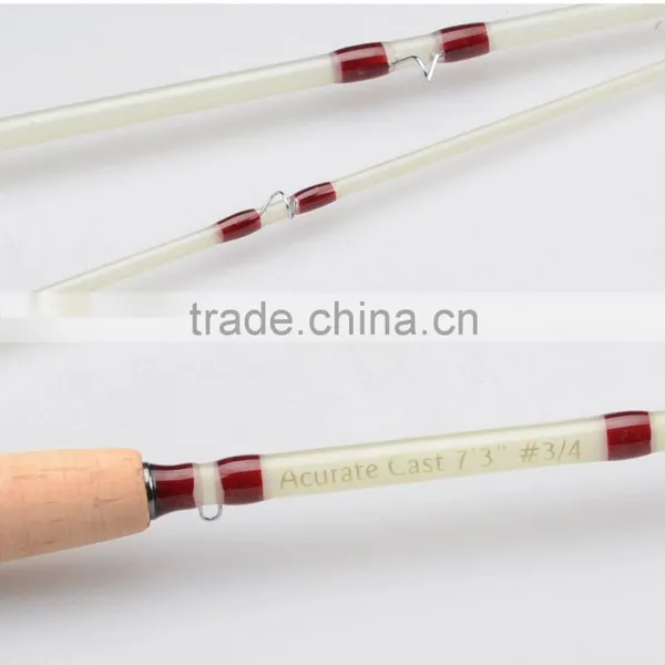 Uniglass Translucent Fibre Glass Fly Rod, 7'3" #3/4 photo-3