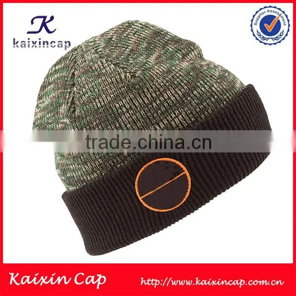 Custom 100% Acrylic Embroidery Patch Logo Teams Beanies photo-2