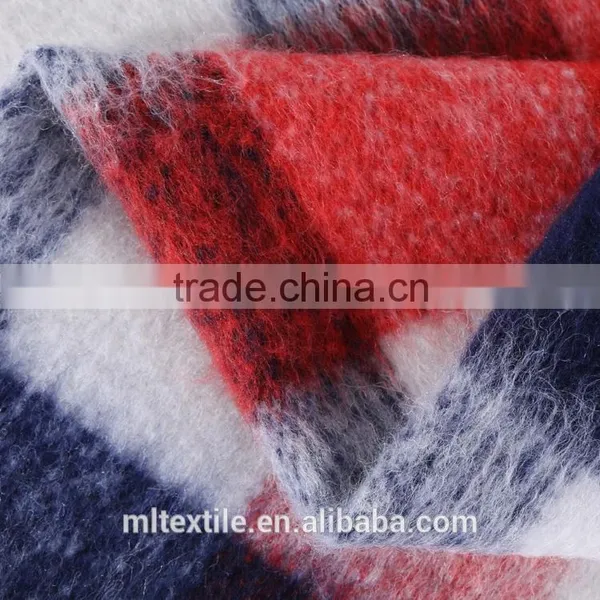 Coats Fabric Plaid Wool Fiber Fabric Textile/woolen Cloth photo-3