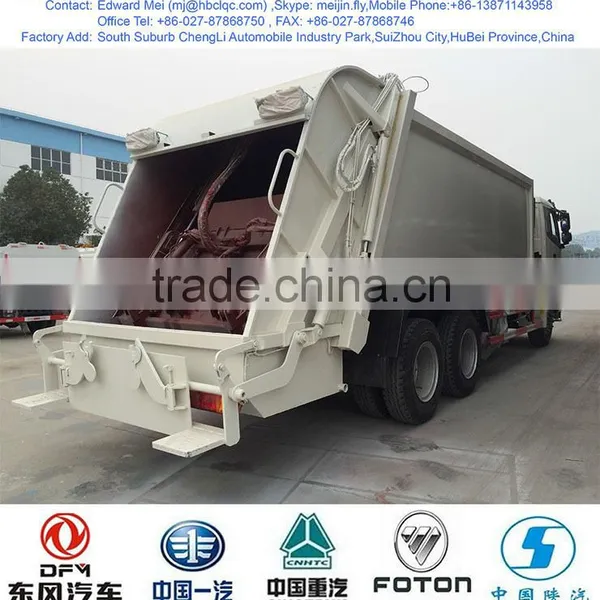 Foton Compactor Garbage Truck 16 M3, Compactor Garbage Truck,16000 Liter Garbage Collection Truck photo-4