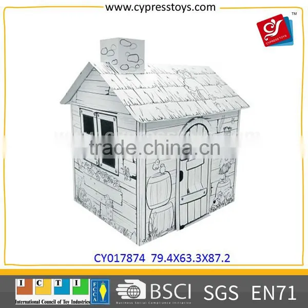 Toys Wholesale China Paper Play House Model photo-4