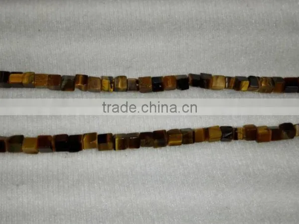 Factory Wholesale 4mm/ 6mm/8mm/10mm/12mm Natural Assorted Loose Gemstone Cube Beads photo-6