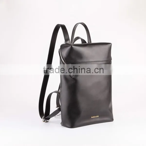 4741 Black Color Fashion PU Material Women Custom Sport Backpack, Backpack Manufacturer China photo-3