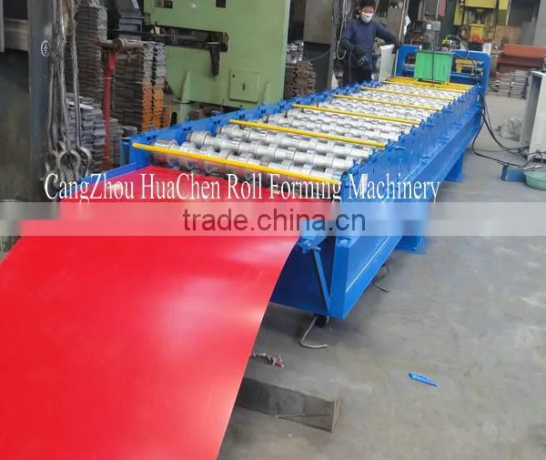 Color Metal Garage Roller Shutter Door Piece Making Machine photo-3