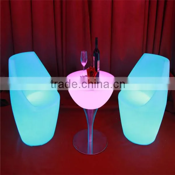 Sofa With Led Table Sofa Bar Furniture Led Light Sofa photo-2