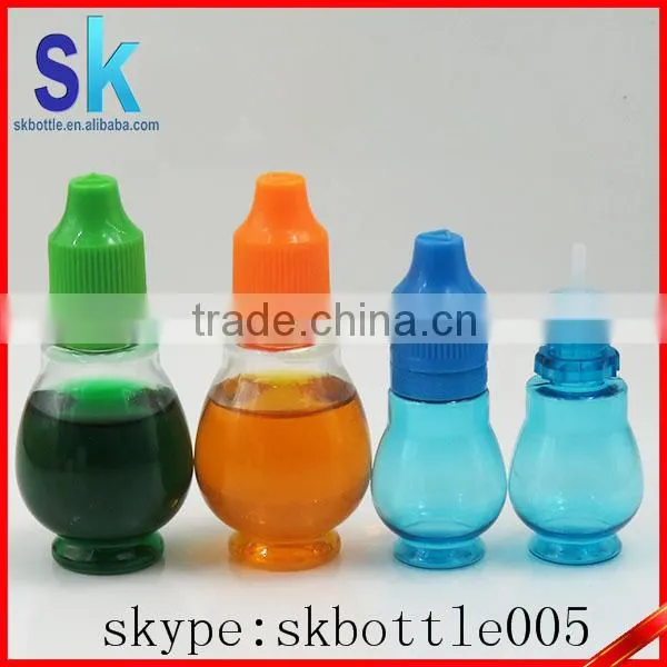 Blue Eliquid Dropper Bottle 10ml 30ml Unique Shape PET Bottle photo-3