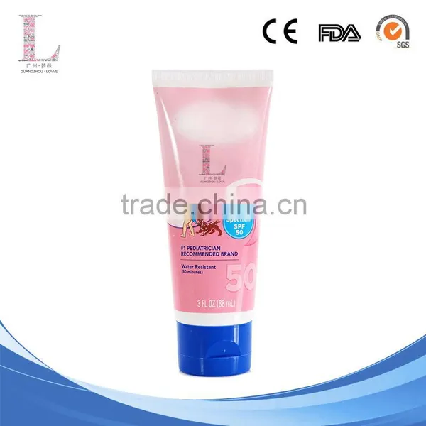 Guangzhou Skin Care Manufacturer Supply Private Label Oem Best Sunscreen Cream