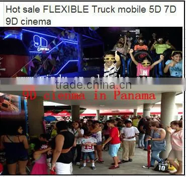 Nigeria Popular Amusement Supermarket 5d Cinema, Arcade Truck Mobile 5d Cinema photo-5