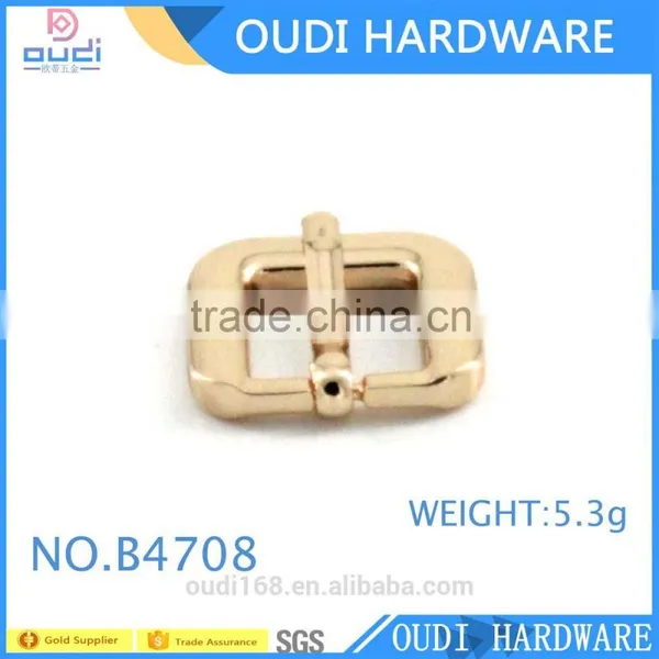 Customized Zinc Alloy Pin Buckle for Elastic Belt and Bags photo-4