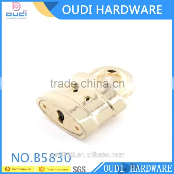 SGS Handbag Parts and Accessories Fashion Metal Pad Lock for Bag photo-2