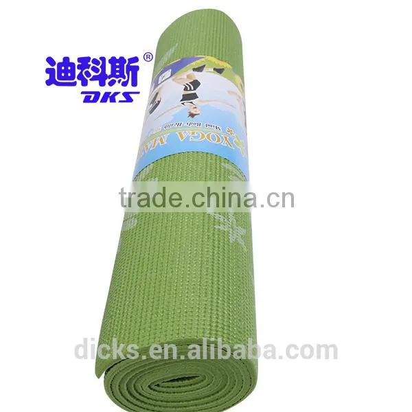 Eco-friendly Fitness Women Yoga Mats PVC Material photo-4