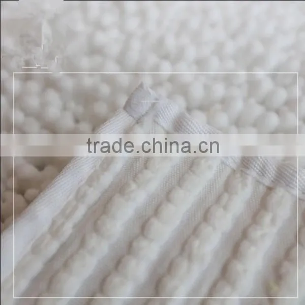 Eco-friendly Soft Chenille Carpet Bath Mat 43X61CM photo-3
