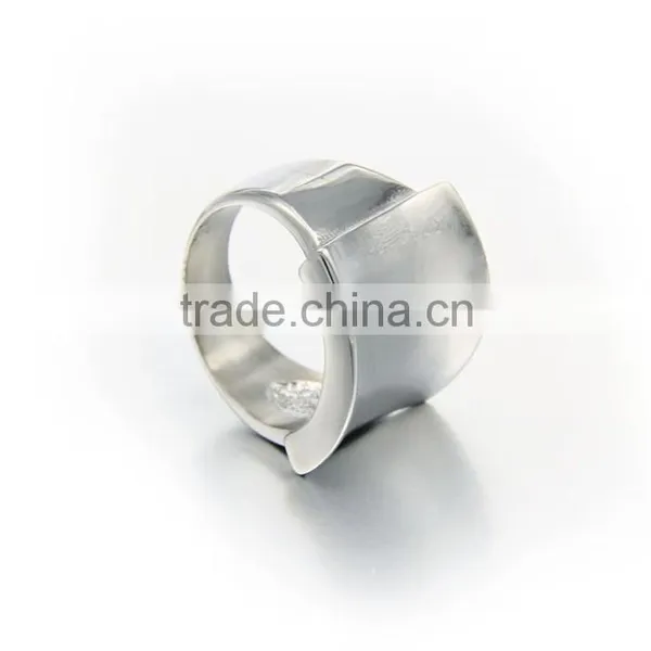 Jewellery From China Wholesale Supplier Steel Ring Women Finger Ring Size photo-6
