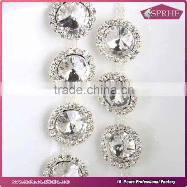 Czech Crystal Rhinestone Cup Chain photo-4
