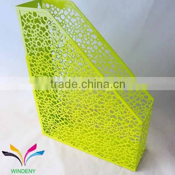 Factory Direct Free Sample Document Tray Desktop Metal Wire File Holder for Office photo-4