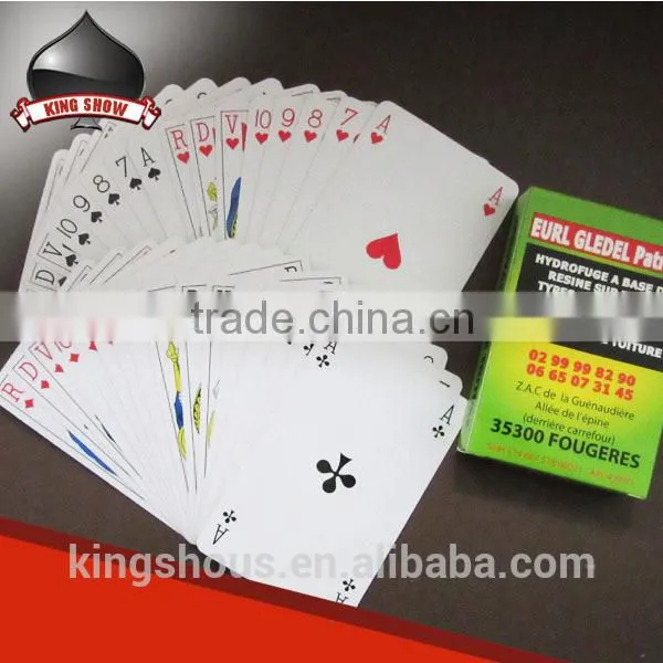 Custom 300 Gsm Paper Playing Cards for Promotional Advertising photo-2