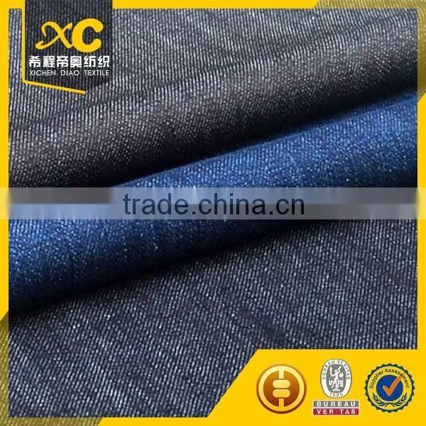 9oz Bleach Twill Cotton Polyester Spandex Stock Denim Fabric photo-5