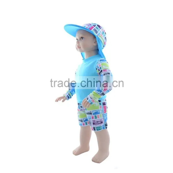 2015 Hot Sale Alva Girls Rash Guards UPF 50+ Clothes With Sun Protection Baby Suit Quality Choice photo-3