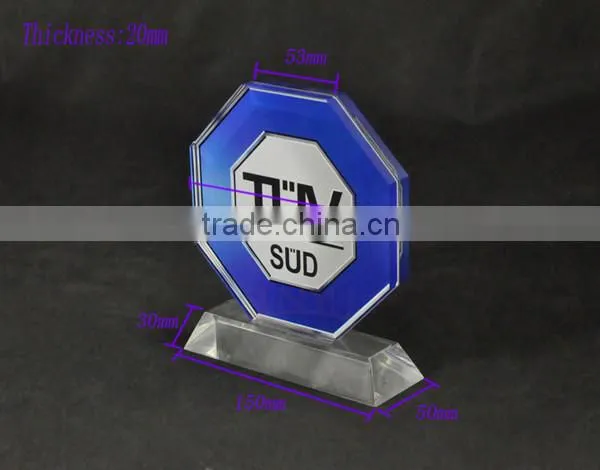 Blue Fashion Acrylic Trophy photo-5