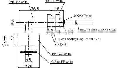 Side Mounted Water Tank Level Float Switch photo-2