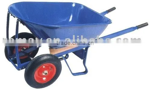 Double Wheels Wheelbarrow