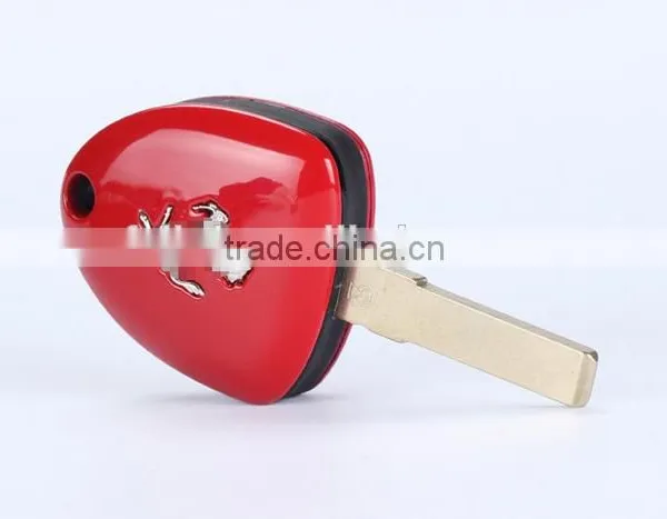 Ferrari F430 Key For Uncut Blade Replacement Remote Key Shell Case Fob 3 Butotn photo-4