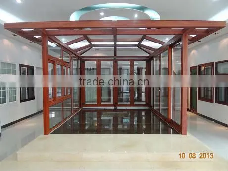 Wanjia Factory Aluminum Lowes Glass Sunrooms