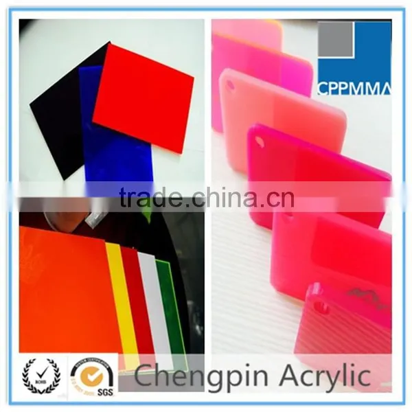 China Cast Color Clear Acrylic Sheet photo-2