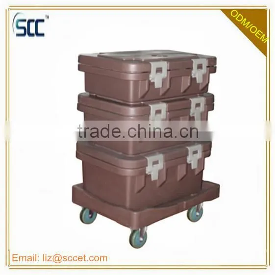 Insulated Plastic Top Loader, Top Loading Food Carrier, Hold up GN Pans photo-6
