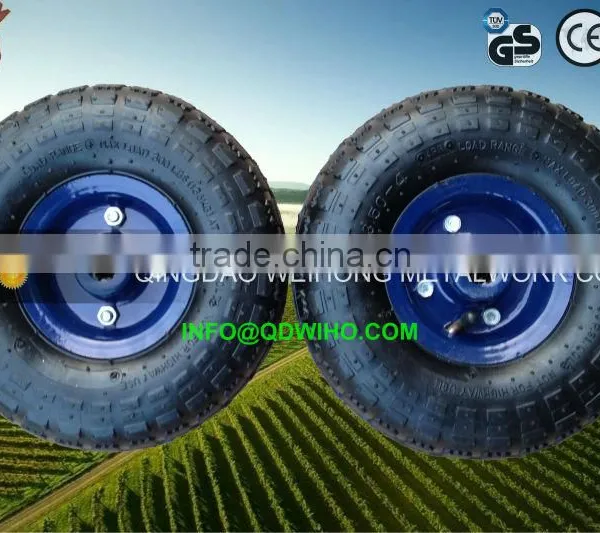 3.50-4 Heavy-duty Pneumatic Rubber Wheel