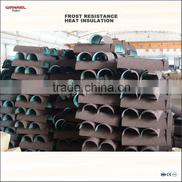 Wanael Traditional 1340x420mm Clay Roof Ridge Tile photo-2