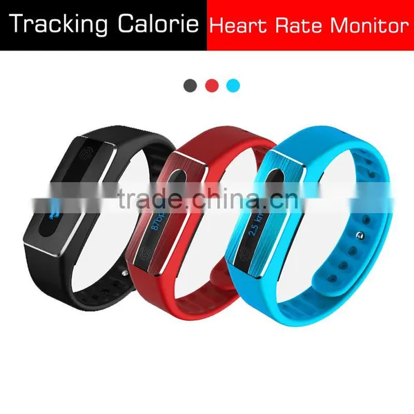 Hot Sale Heart Rate Monitor Bluetooth Bracelet Fitness Tracker