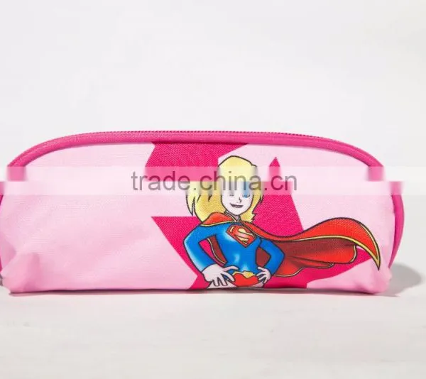 2016 Portable Lovely Cartoon Light Weight Pen Bag, Pencil Bag
