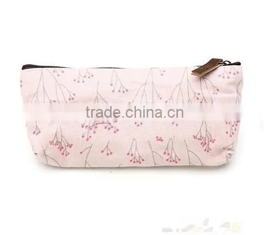 New Flower Floral Pencil Pen Case /Cosmetic Makeup For Wholesale photo-3