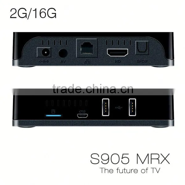 China Manufacturer OEM&ODM Google Android 5.1 Amlogic S905 Quad Core 2G RAM 16G ROM Smart TV Box photo-5