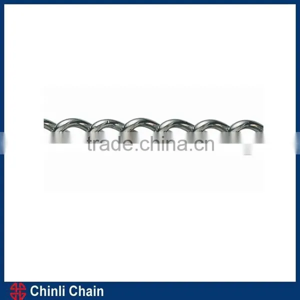 G30 Standard Zinc Plated Ordinary Twisted Link Chain
