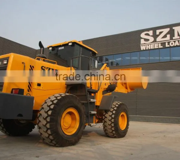 Heavy Construction Equipment 5 Ton Articulated Big Wheel Loader photo-4