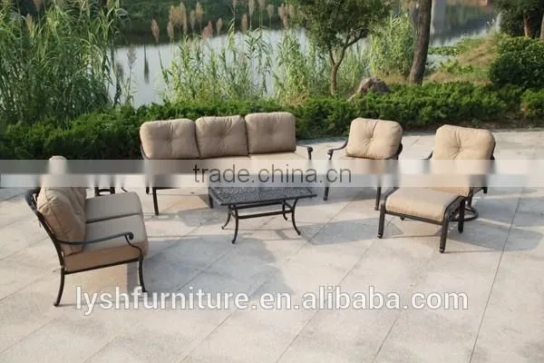 Hot Sale! Cast Aluminum Sofa Furniture Offic