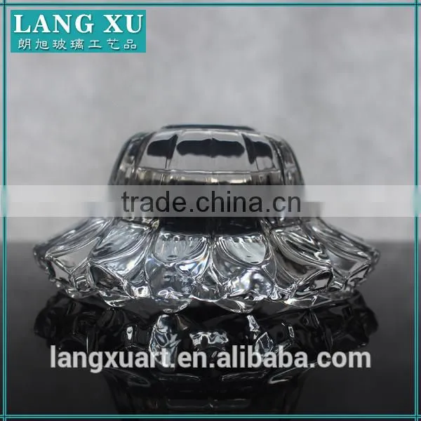 LX-Z164 Flower Petals Design Daisy Crystal Candle Holder photo-5