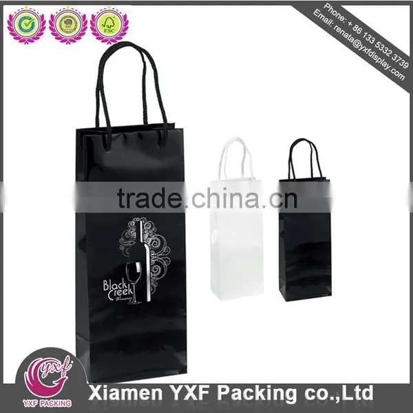 Twist Handle Bags Colored Black Handle Gift Bags photo-5