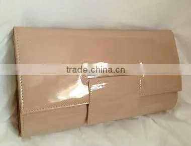 Patent Envelop Clutch Evening Bag