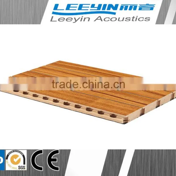 Wood Groove Panels Types of Acoustical Materials photo-2