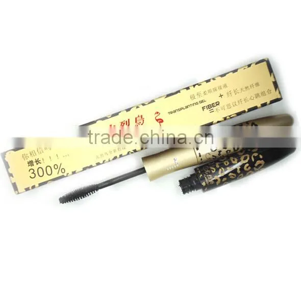Fashion !! Natural 3D Lash Extension Eyelash Leopard Fiber Mascara photo-6